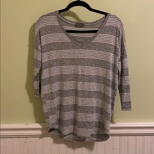 3/4 sleeve Market & Spruce striped top